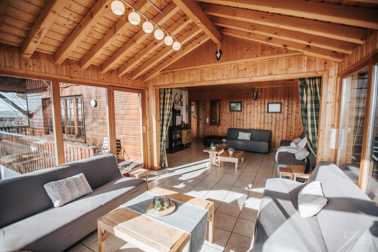 Le Gagnage 31 Pers- Malmedy, Rustique, Vue, Wellness Villa Eksteriør bilde