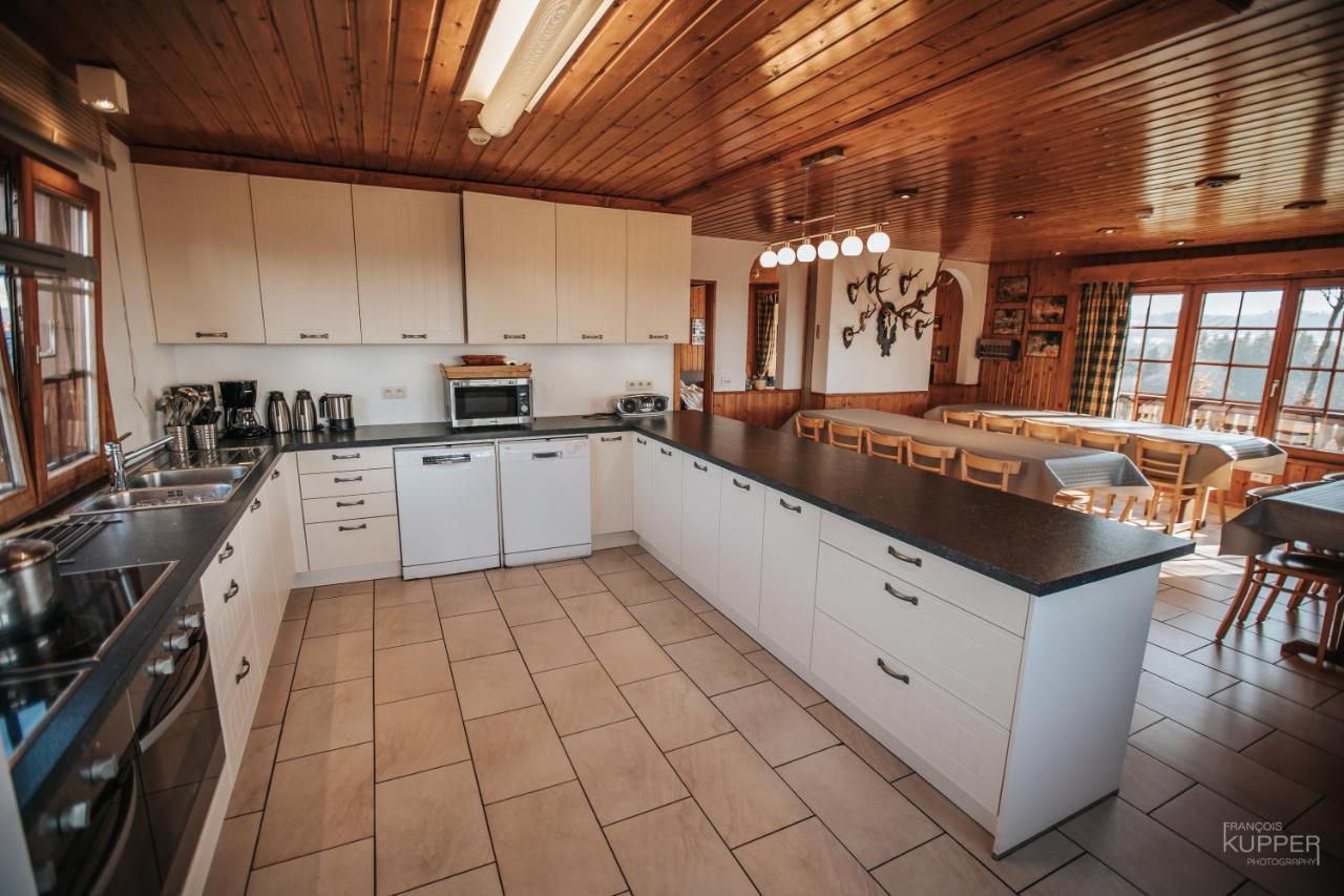Le Gagnage 31 Pers- Malmedy, Rustique, Vue, Wellness Villa Eksteriør bilde