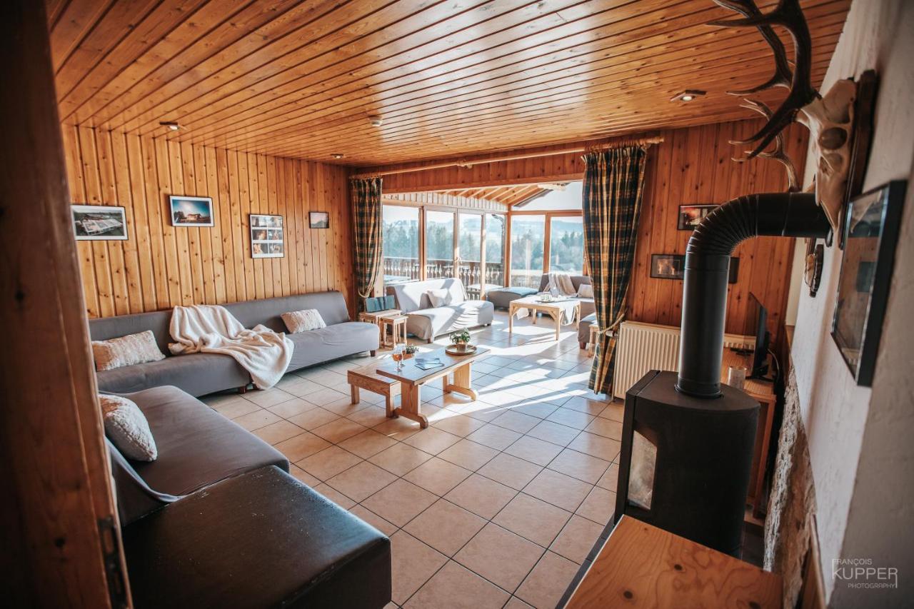 Le Gagnage 31 Pers- Malmedy, Rustique, Vue, Wellness Villa Eksteriør bilde